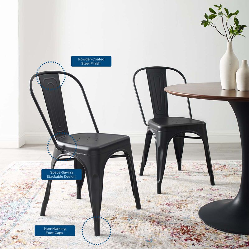 Promenade Bistro Dining Side Chair Set of 2 image number 8