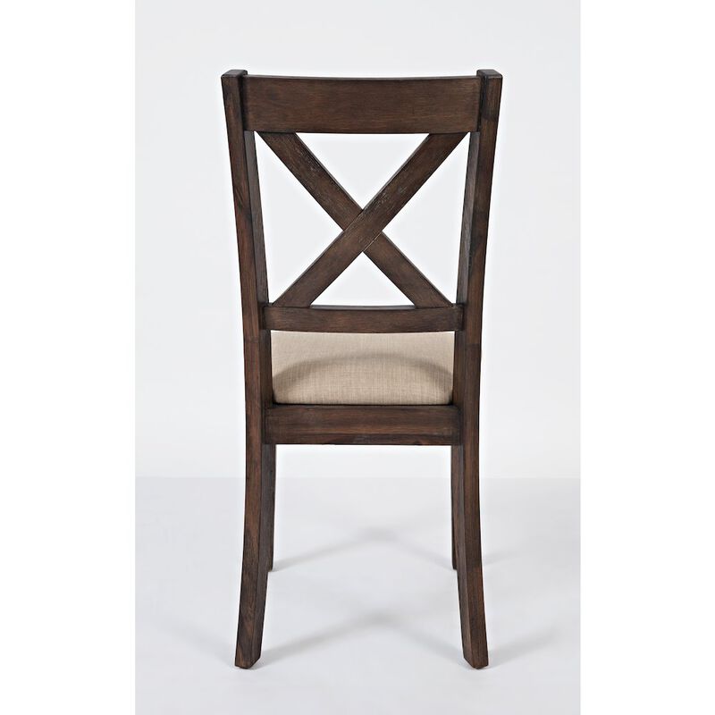 Jofran Walnut Creek 5 Piece Dining Set - Table with 4 Chairs