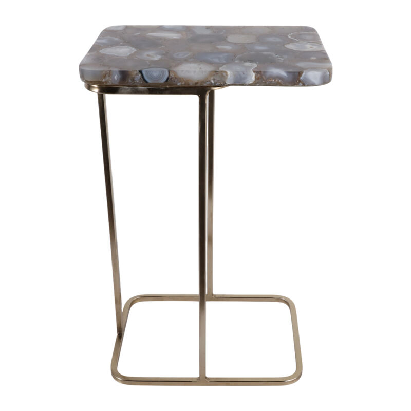 24x15 Agate Top C-Table image number 3