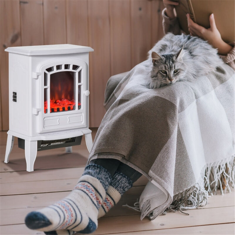 Electric Fireplace Stylish & Energy-Efficient Heater for Cozy Home Ambiance image number 4