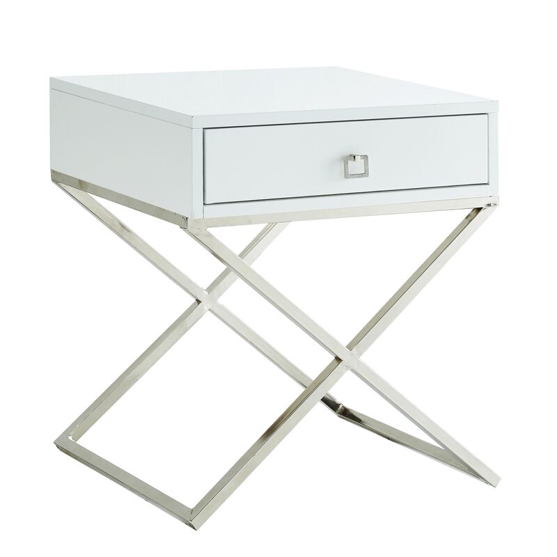 Inspired Home Cassie  Side Table/Accent Table/Nightstand image number 0