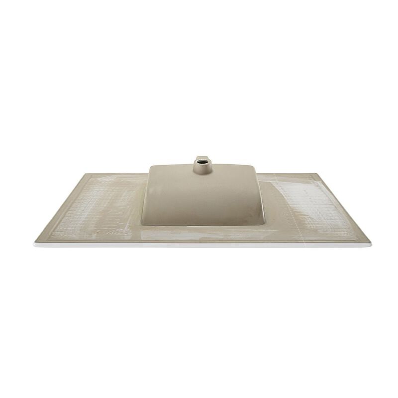 48" Vanity Sink Top in Glossy White image number 0