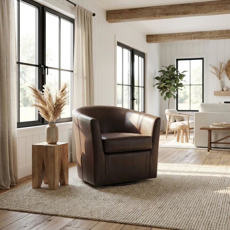 Essential Pieces Windsor Swivel Club Chair image number 1