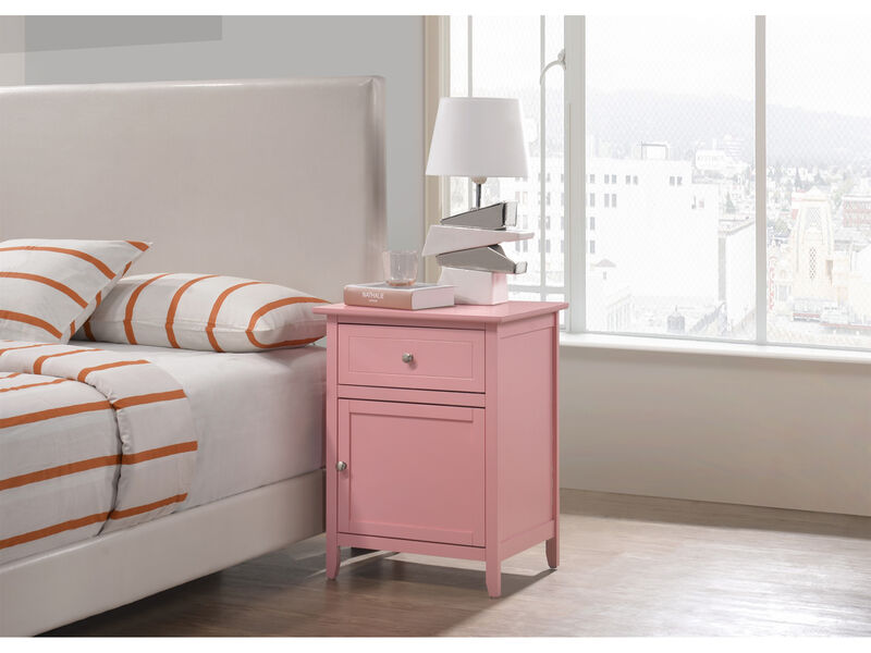 Lzzy 1-Drawer Nightstand (25 in. H x 15 in. W x 19 in. D) image number 1