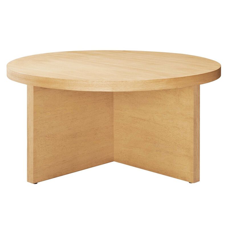 Silas Round Wood Coffee Table image number 0