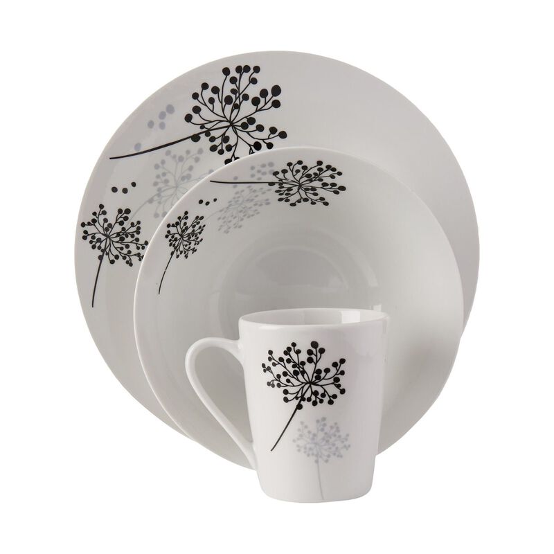 Gibson Netherwood 12-Piece Dinnerware Set