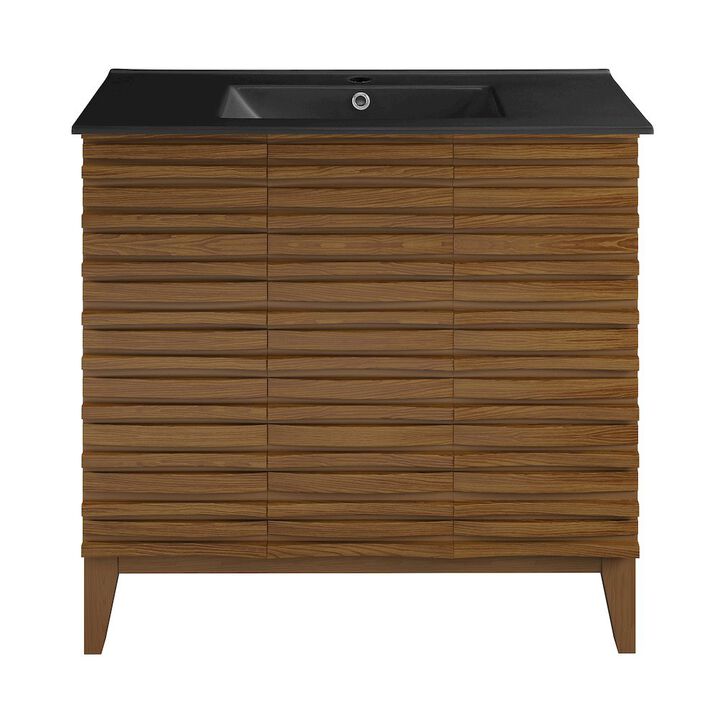 Cascade 36" Freestanding Bathroom Vanity with Sink Top
