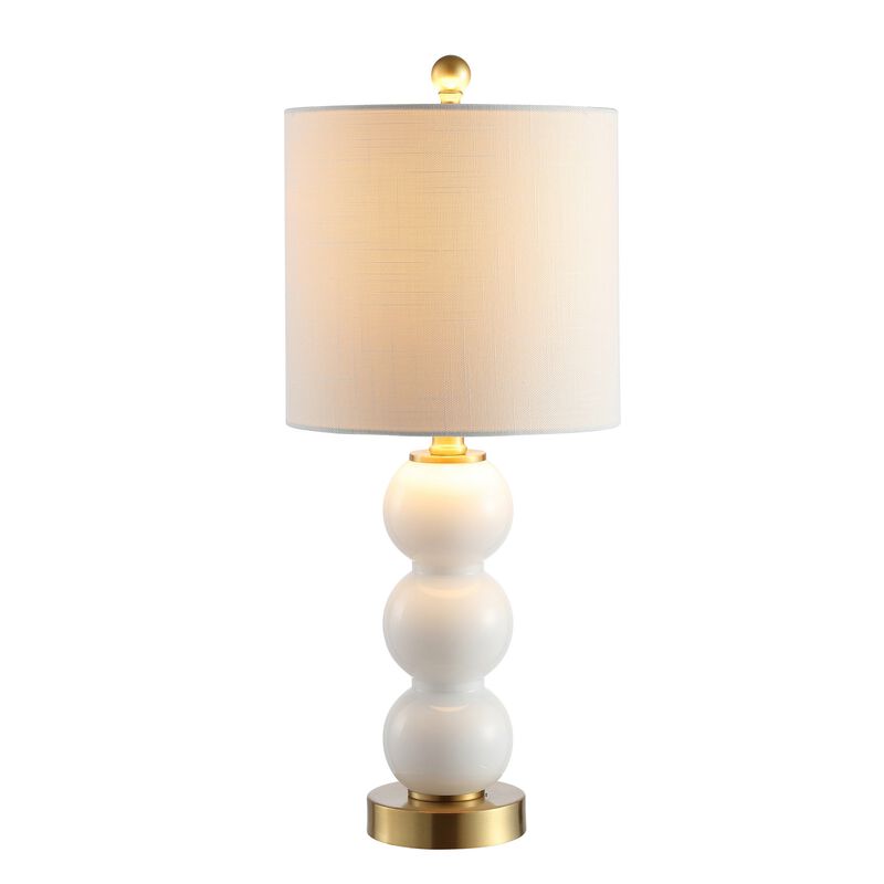 February Glassmetal LED Table Lamp