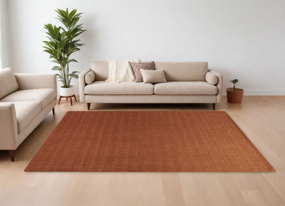 HomeRoots Hand Woven Round Rug