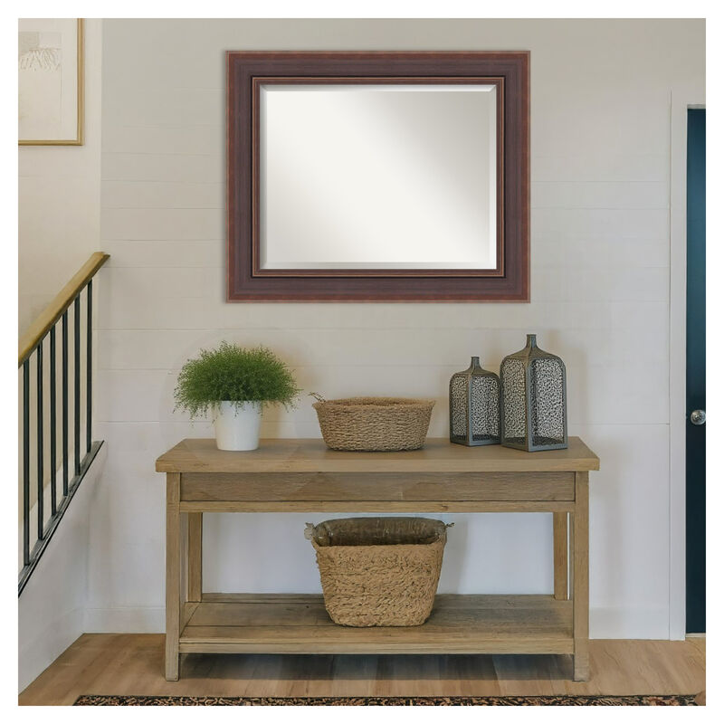 Moab Brown Bronze Beveled Framed Wall Mirror image number 6