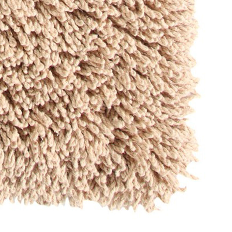 Knightsbridge Melbourne 220 GSF Non Skid Back Bath Rug 21 x 34 - Silver