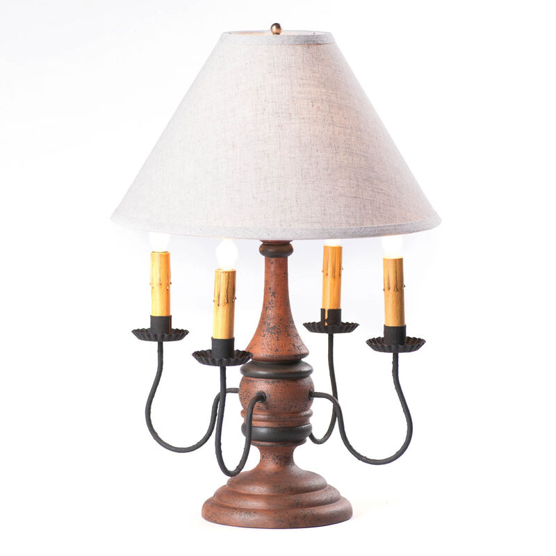 Jamestown Lamp in Hartford Pumpkin with Shade image number 0