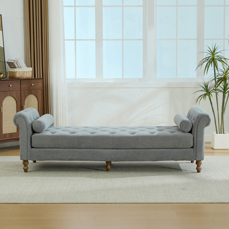 Glonmu Chenille Bench image number 1