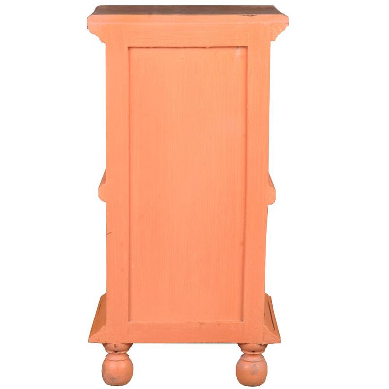 Sunset Trading Cottage End Table with Basket