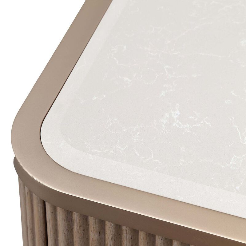 West Kensington 2-Drawer Nightstand - Sea Salt Caramel image number 7