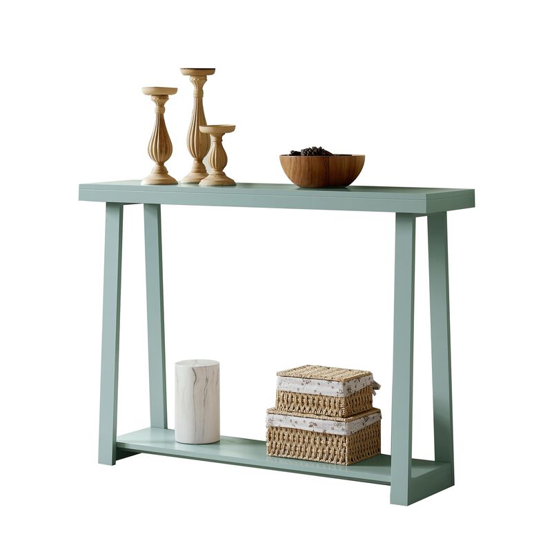 Kings Brand Furniture Emma Narrow Console Table with Lower Shelf Perfect for Sofa Table