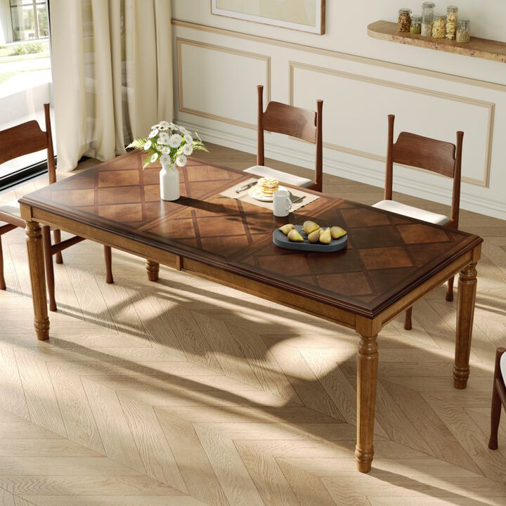 Stran Traditional Rectangular Dining Table