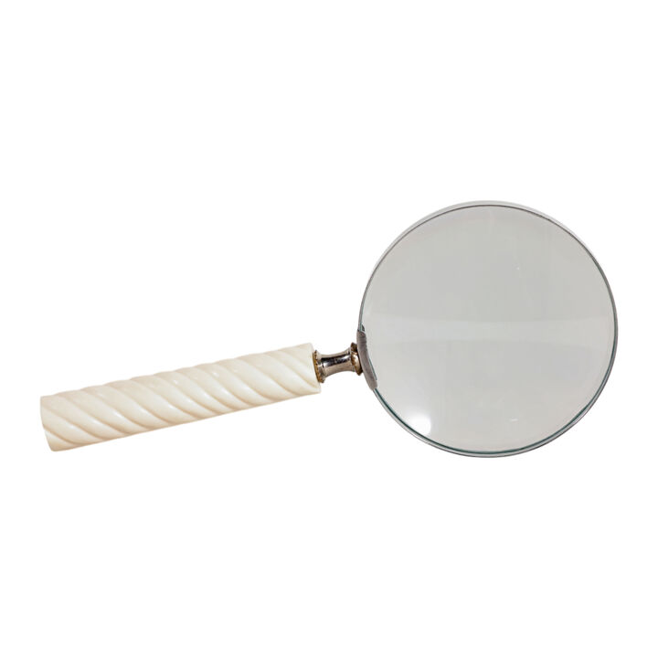 Ridged Handle Magnifying Glass