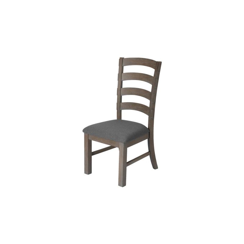 Best Quality Furniture Single Chair, Gray Linen On Seat image number 0
