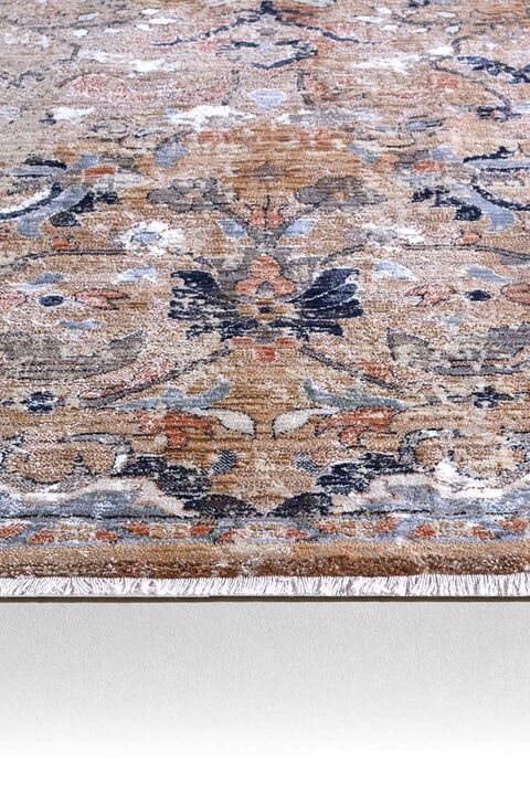 Zefira Amena Pastry Shell 5'3" x 7'10" Rug by Label J x Jaipur Living