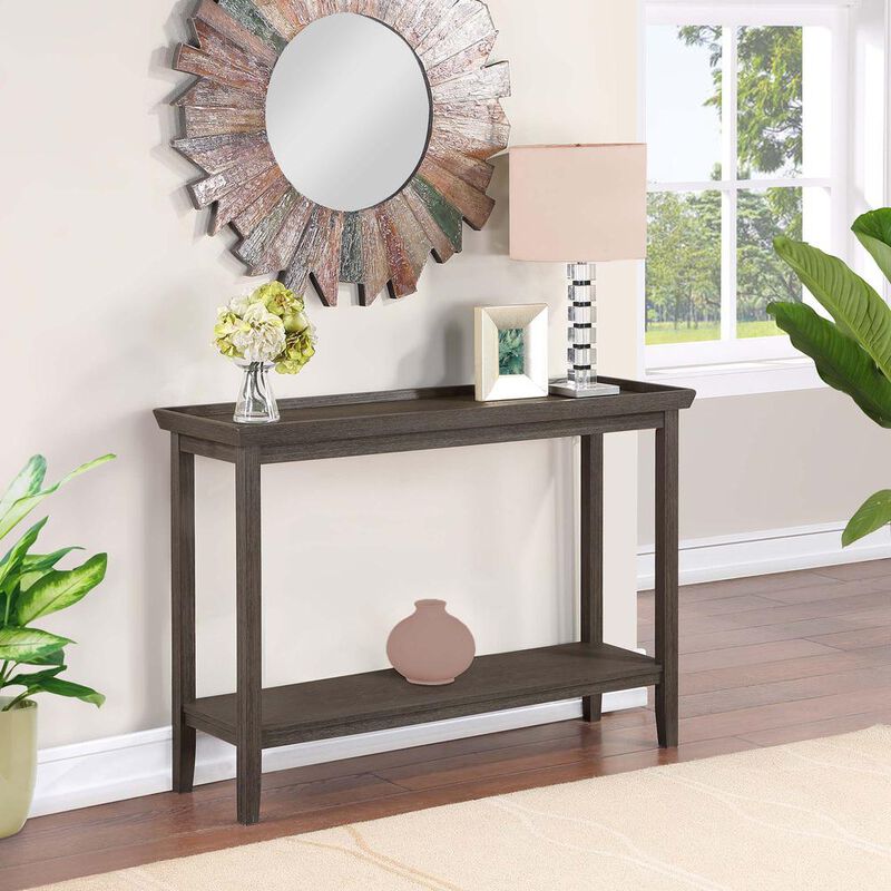 Convience Concept, Inc. Ledgewood Console Table with Shelf