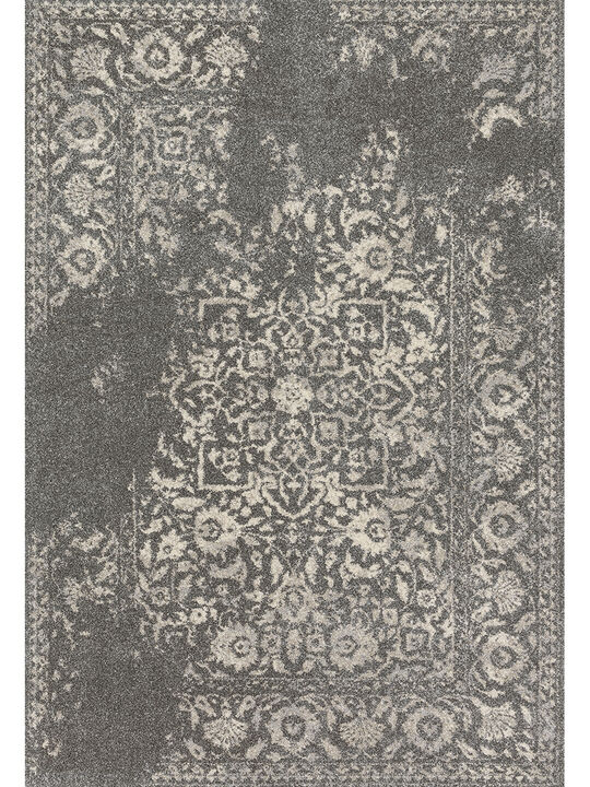 Emory EB01 Ivory/Charcoal 5'3" x 7'7" Rug