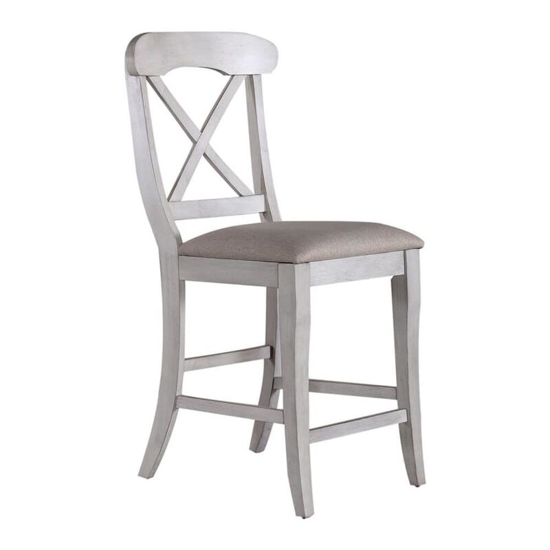 Liberty Furniture Uph X Back Counter Chair (RTA) - Set of 2 in Rubberwood Solids w/ Pine Veneers image number 3