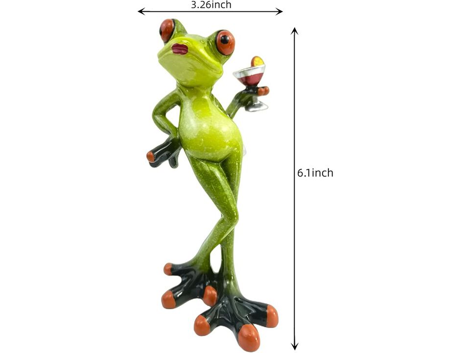 Frog Figurines Decor