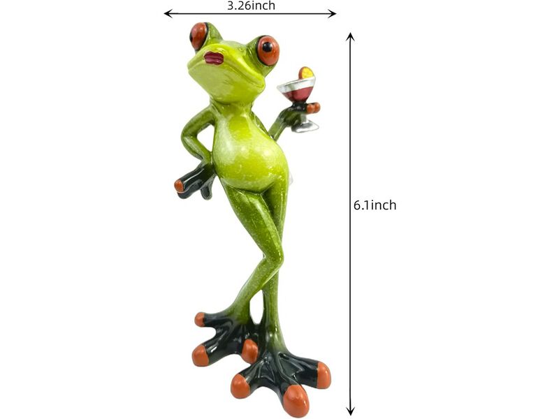 Frog Figurines Decor image number 1