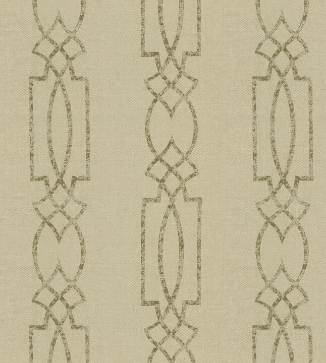 Cathedral Trellis Beige Wallpaper