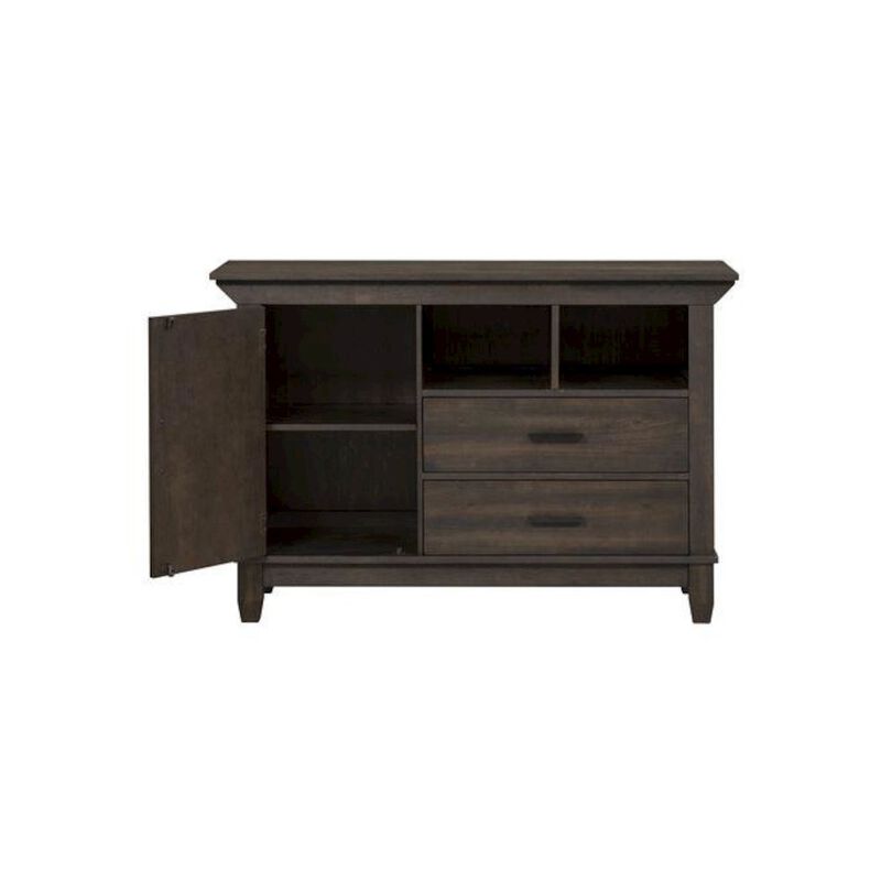 Starlight Canyon Home Brown Small Buffet Cabinet – Versatile Entryway or Short Floor Cabinet