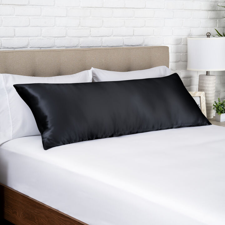 1 Pc 100% Mulberry Silk Body Pillowcase for Hair and Skin, 19 Momme Silk