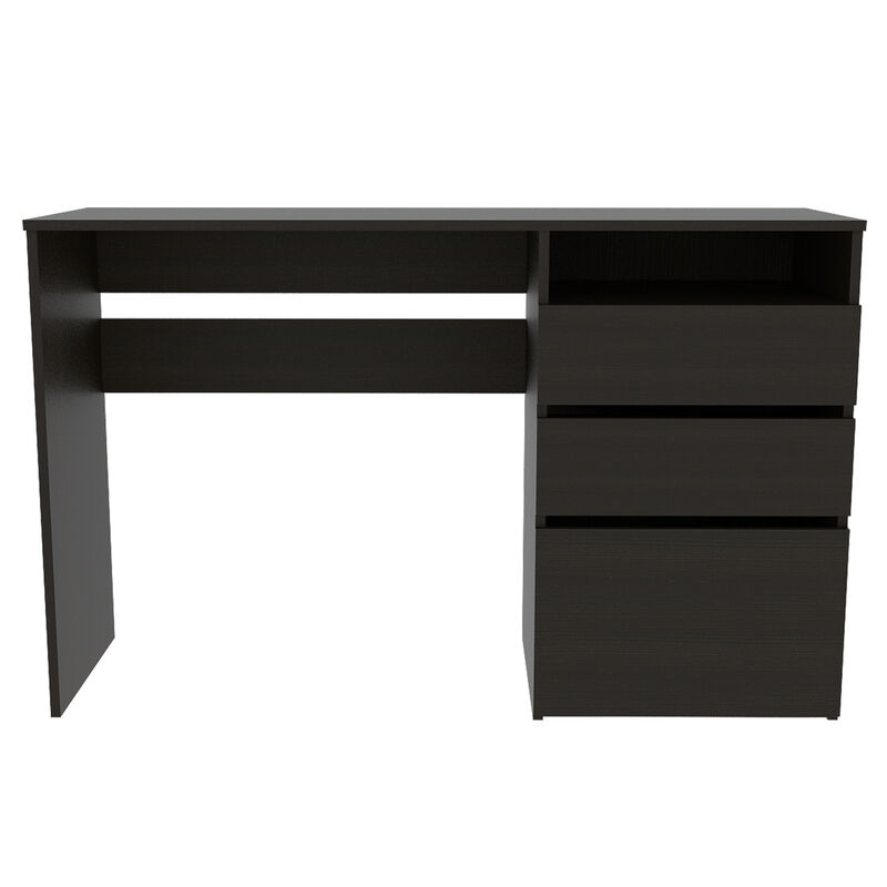 Streamdale Dublin Three Drawer Computer Desk, One Shelf image number 0