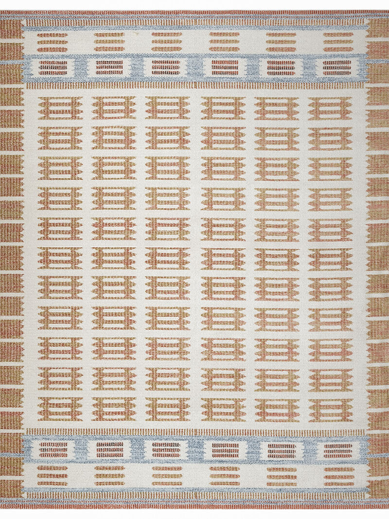 Nordic NRC16 Ivory/Rust 8' x 10' Rug