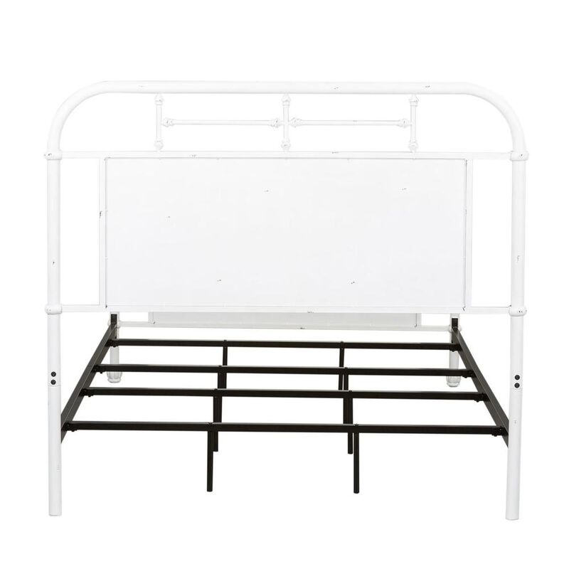 Liberty Furniture Twin Metal Bed - Antique White image number 4