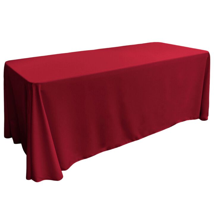 Polyester Poplin Tablecloth Rectangular Design for Dining, Weddings and Parties