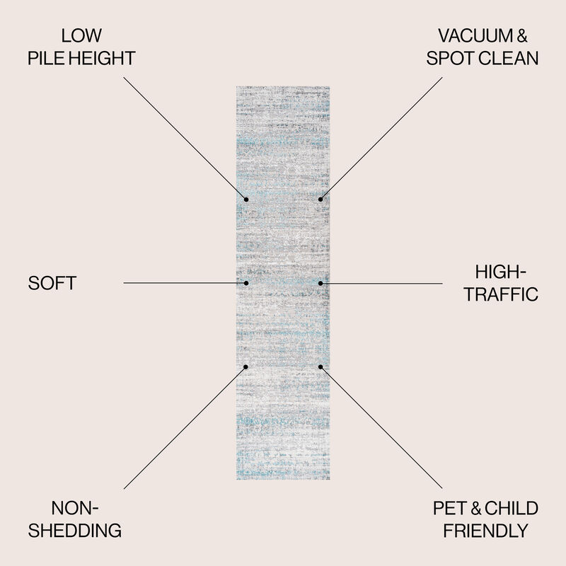 Tidal Modern Strie Area Rug