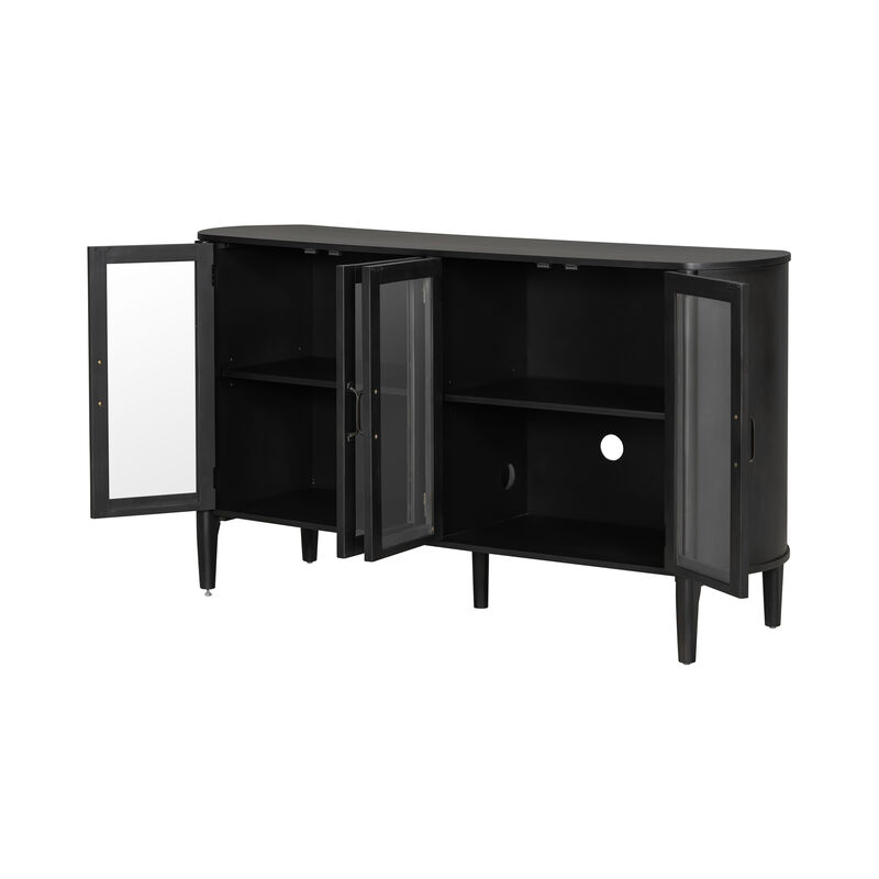 Merax Storage cabinet in the entrance to the living image number 2