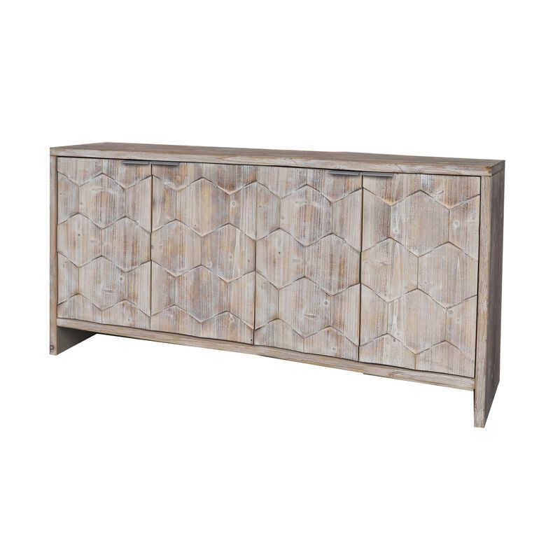 Susgus Farmhouse Accent Cabinet image number 5