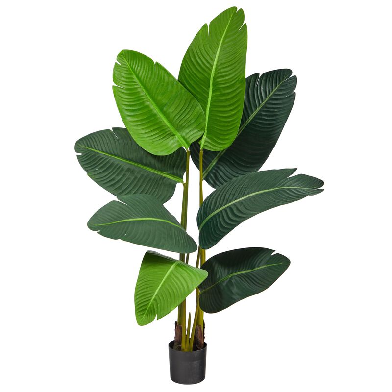 Hivvago 3.5 Feet Travelers Palm Artificial Tree