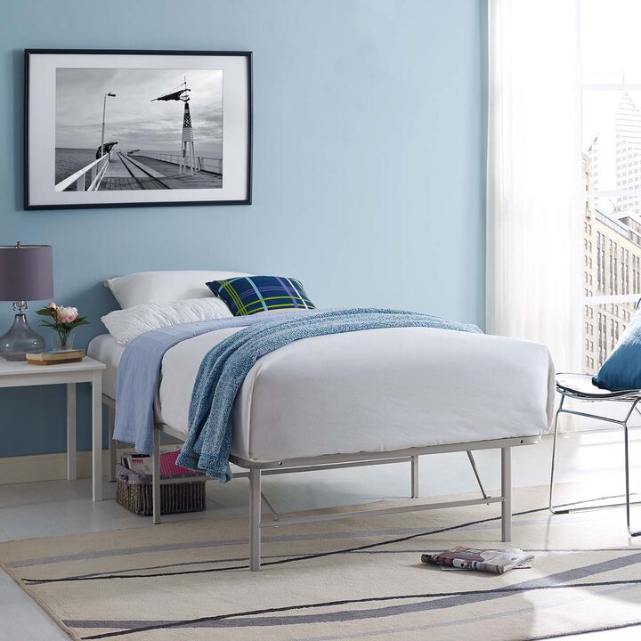 Modway - Horizon Twin Stainless Steel Bed Frame