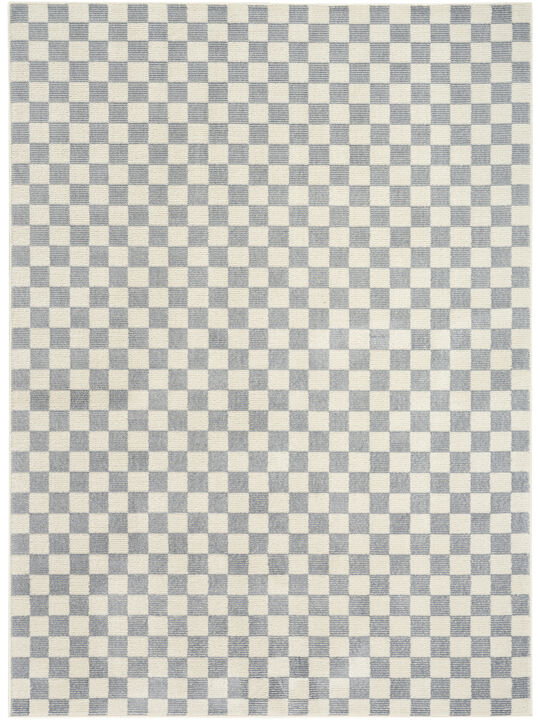 Serenity Home SRH10 Ivory/Blue 3'11" x 5'11" Rug