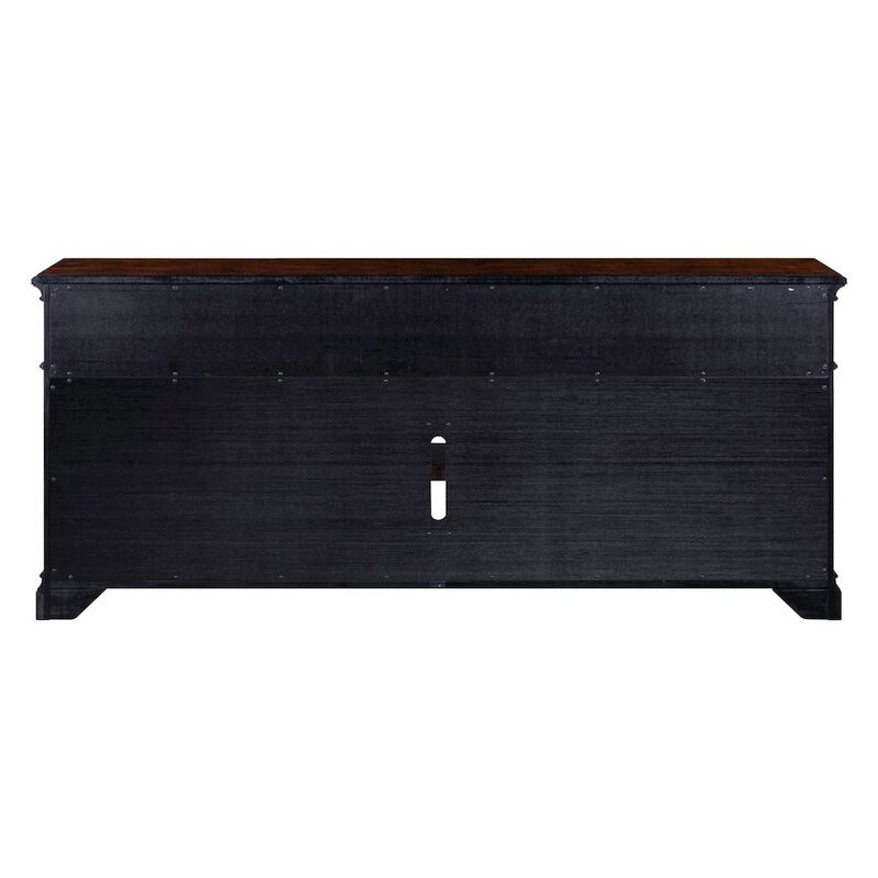 Liberty Furniture Arden Road 84 Inch TV Console for Living Room  - Satin Cherry image number 1