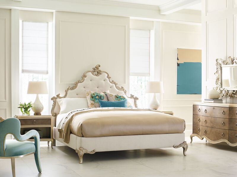 Fontainebleau Queen Panel Bed