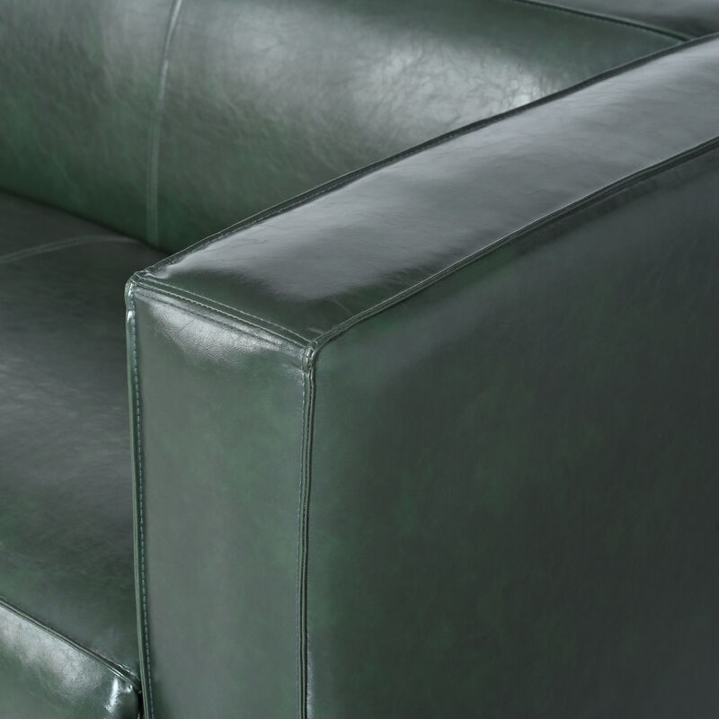 Remzek Leather Sofa image number 6