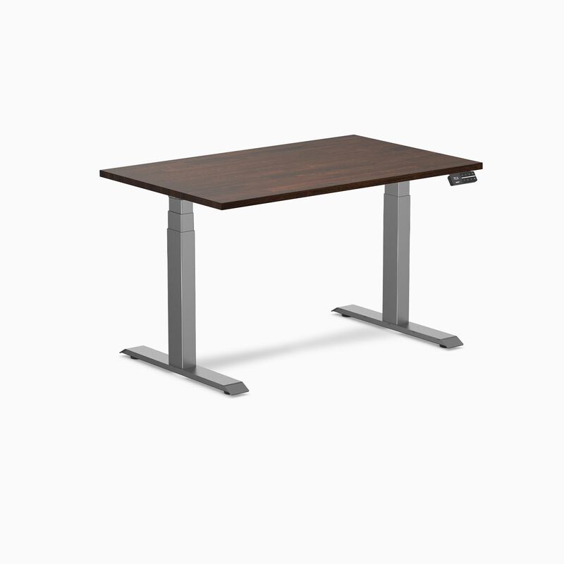 Desky Dual Rubberwood Sit Stand Desk image number 0