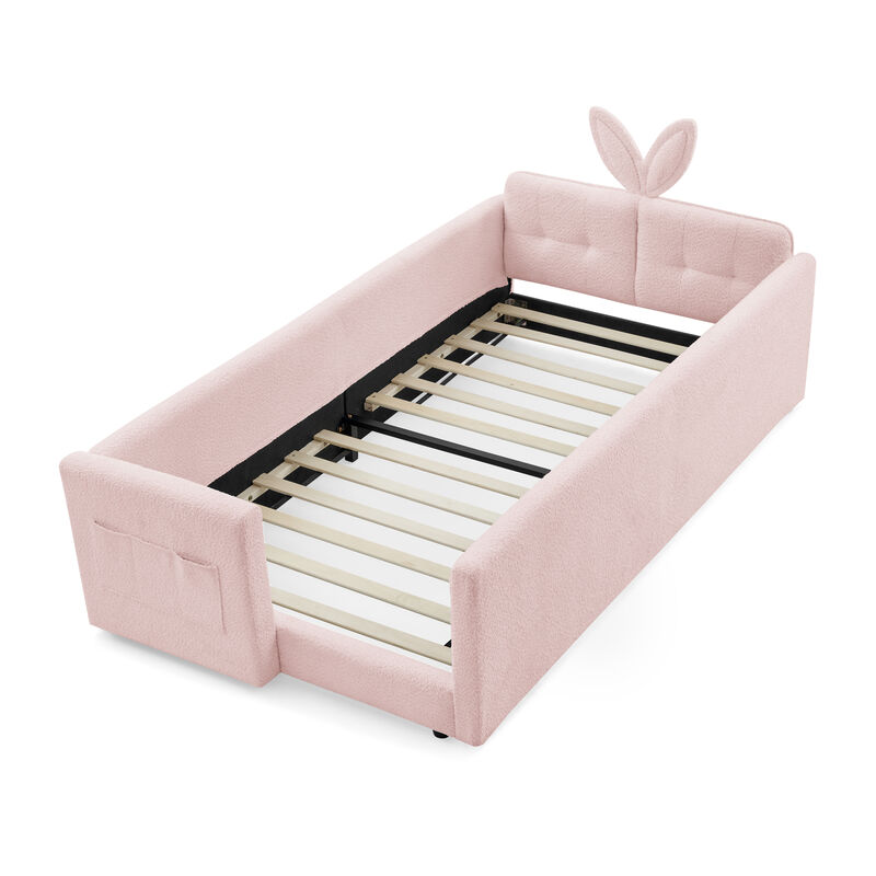Wanrif Kids Upholstered Platform Bed image number 6