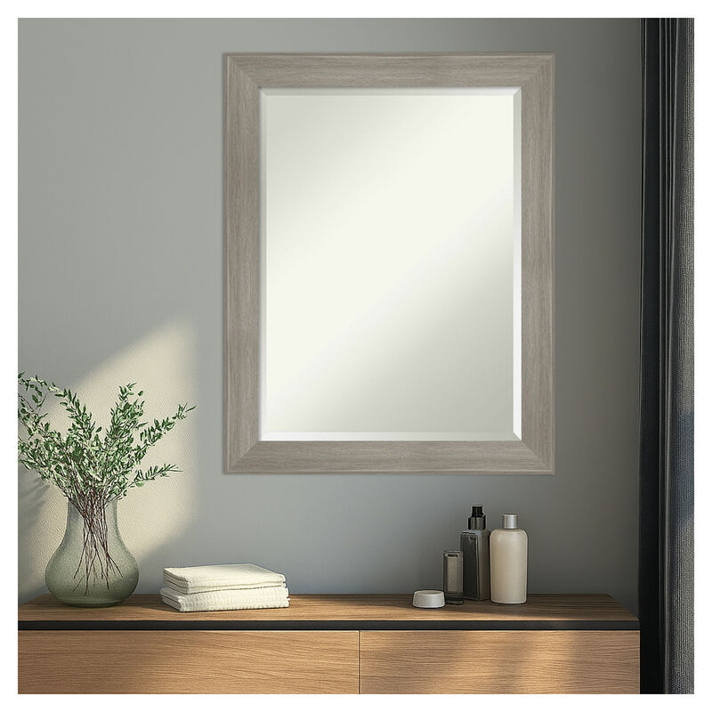 Grand Narrow Beveled Framed Wall Mirror image number 6