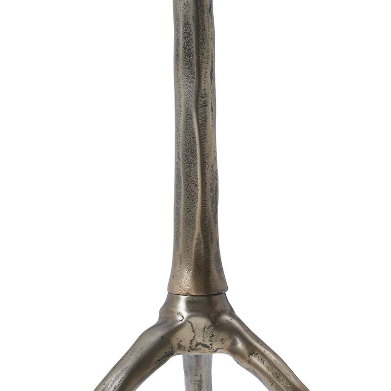 Renwil Dunn Side Table In Brown Color