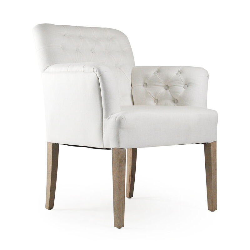 Barrois Tufted Arm Chair image number 0